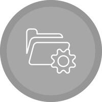 Preferences Folder Vector Icon