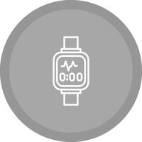 icono de vector de reloj inteligente