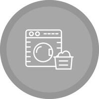 Washing Machine Vector Icon