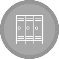 Lockers Vector Icon