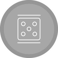 Dice Vector Icon