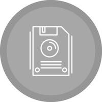 Floppy Disk Vector Icon