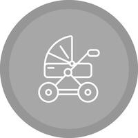 Stroller Vector Icon