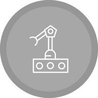 Industrial Arm Vector Icon