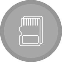 SD Card Vector Icon