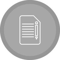 Edit Document Vector Icon