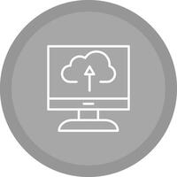Cloud Backup Vector Icon