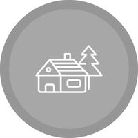 Cabin Vector Icon