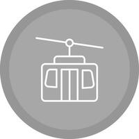 Cable Car Vector Icon