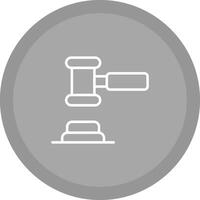 Gavel Vector Icon