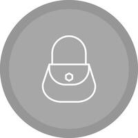 Ladies Bag Vector Icon