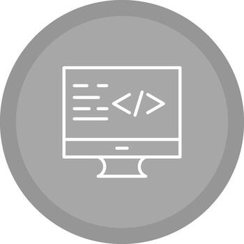Coding Vector Icon