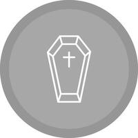 Coffin Vector Icon