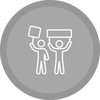 Protester Vector Icon