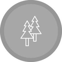 Pine Tree Vector Icon