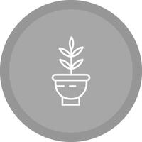 icono de vector de planta