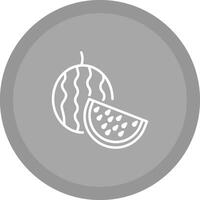 Watermelon Vector Icon