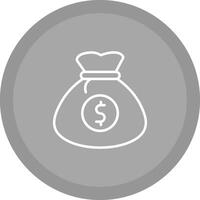 Money Bag Vector Icon