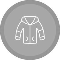 Winter Jacket Vector Icon