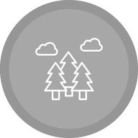 Forest Vector Icon