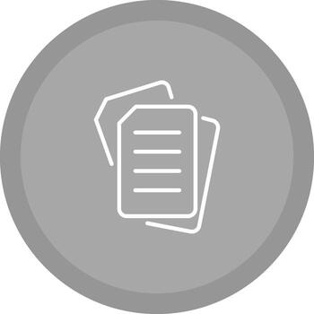 icono de vector de documento