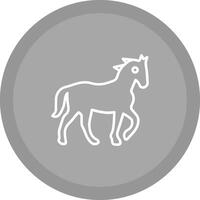 icono de vector de caballo