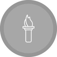 Torch Vector Icon