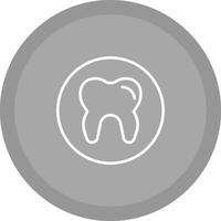 icono de vector de dientes