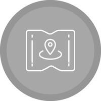 Map and Location Vector Icon