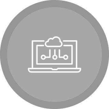 informática vector icono