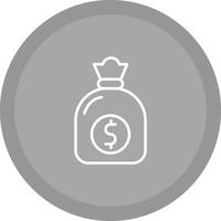 Money Bag Vector Icon