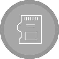 SD Card Vector Icon