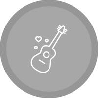 icono de vector de guitarra