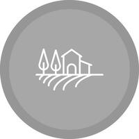 Farm House Vector Icon