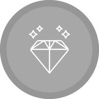 Diamond Vector Icon