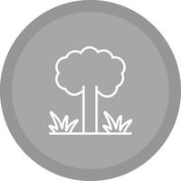 icono de vector de árbol