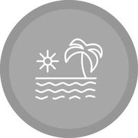 icono de vector de verano