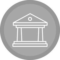 icono de vector de banco