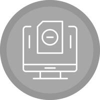 Minus Vector Icon