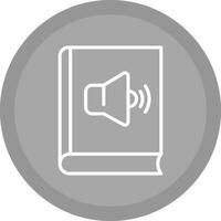 Audio Book Vector Icon