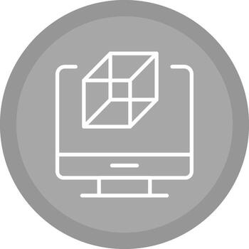 Cube Vector Icon