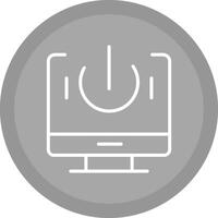 Shutdown Vector Icon