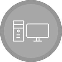 Desktop Vector Icon