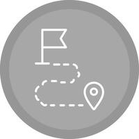 icono de vector de mapa de google