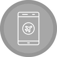 Airplane Mode Vector Icon