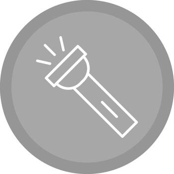 Flashlight Vector Icon