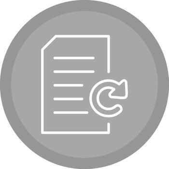 Refresh Page Vector Icon