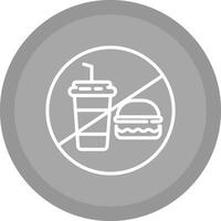 No Food Vector Icon