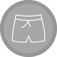 Swim Suit Vector Icon