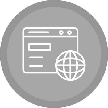 Browser Vector Icon